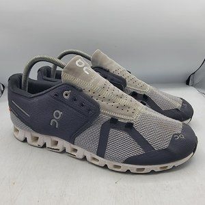 On Cloud Mens 8 Gray Black Sneakers Shoes Athletic Casual Lightweight Outdoors